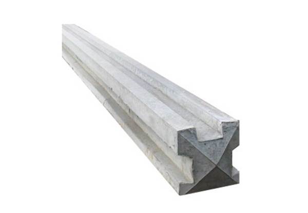 Slotted Concrete 3 Way Posts