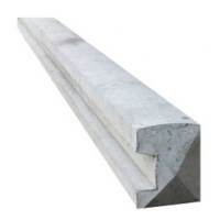 Slotted Concrete End Post